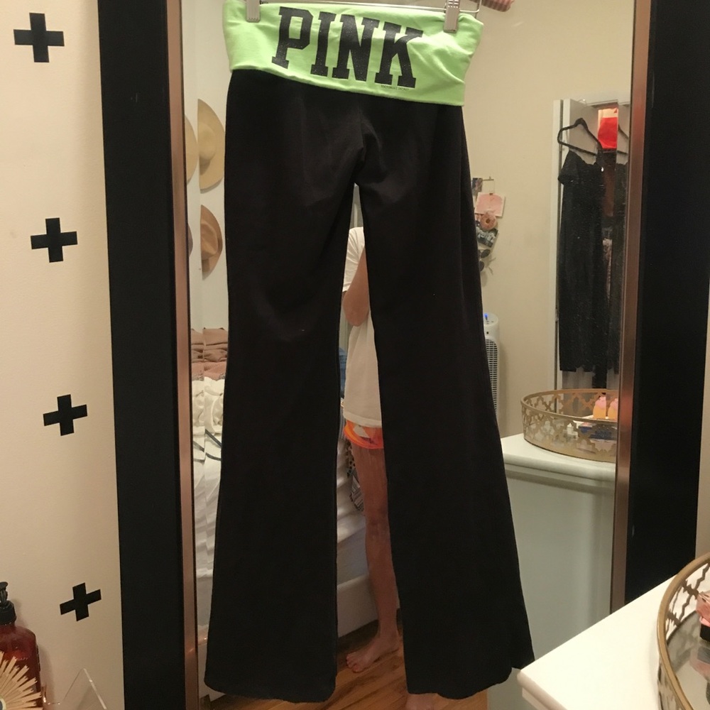 Straight leg cotton PINK pants by VS